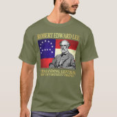 Robert E. Lee (bevelhebber-generaal) T-shirt (Voorkant)