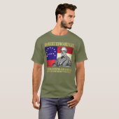 Robert E. Lee (bevelhebber-generaal) T-shirt (Voorkant volledig)