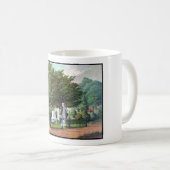 Robert E. Lee bezoekt Stonewall Jackson's grave Koffiemok (Voorkant rechts)