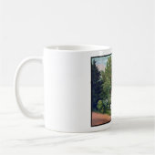 Robert E. Lee bezoekt Stonewall Jackson's grave Koffiemok (Links)