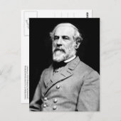 Robert E. Lee Briefkaart (Voorkant / Achterkant)