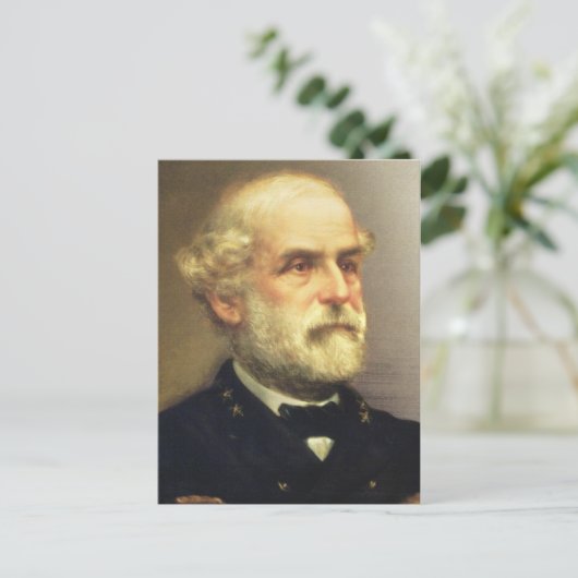 Robert E. Lee Briefkaart (Staand voorkant)