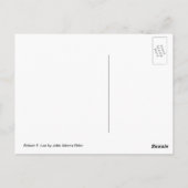 Robert E. Lee Briefkaart (Achterkant)