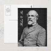 ROBERT E. LEE BRIEFKAART (Voorkant / Achterkant)