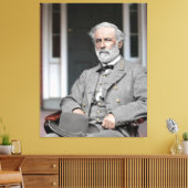 Robert E. Lee Canvas Print (Insitu (Woonkamer))