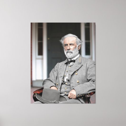 Robert E. Lee Canvas Print (Voorkant)