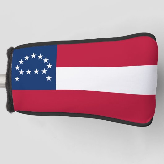 Robert E. Lee HQ Flag Putter Golfheadcover (Voorkant)