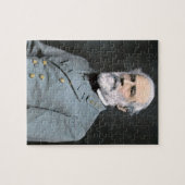Robert E Lee jigzaag puzzle Legpuzzel (Horizontaal)