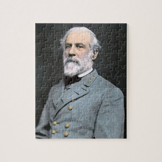Robert E Lee jigzaag puzzle Legpuzzel (Verticaal)