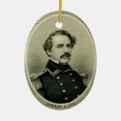 Robert E. Lee Keramisch Ornament (Voorkant)