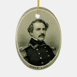 Robert E. Lee Keramisch Ornament