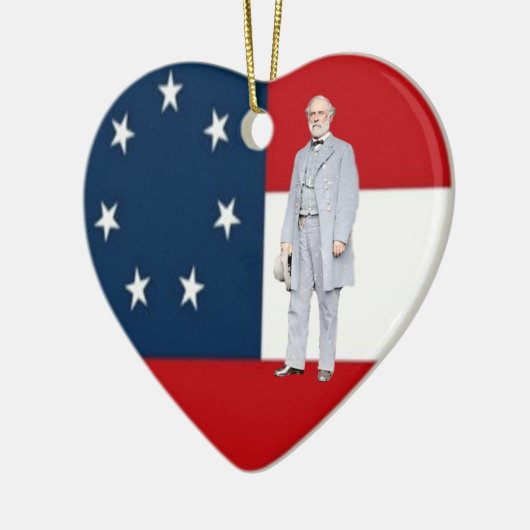 ROBERT E. LEE KERAMISCH ORNAMENT (Links)