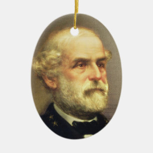 Robert E. Lee Keramisch Ornament