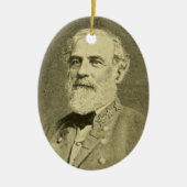 Robert E. Lee Keramisch Ornament (Voorkant)