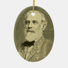 Robert E. Lee Keramisch Ornament