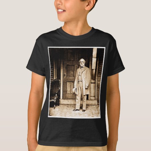Robert E. Lee -  Mathew Brady T-shirt (Voorkant)