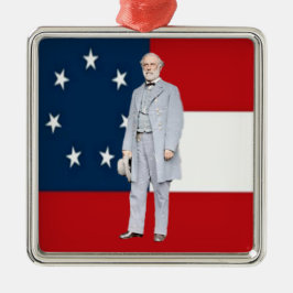 ROBERT E. LEE METALEN ORNAMENT