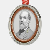 Robert E.Lee Metalen Ornament (Links)
