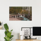 Robert E. Lee Natural Bridge Poster (Thuiskantoor)