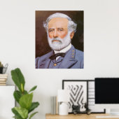 Robert E. Lee Painting Poster (Thuiskantoor)