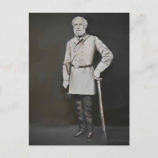 Robert E. Lee Portrait General Art Briefkaart (Voorkant)