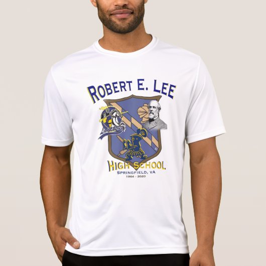Robert E. Lee Springfield VA T-shirt (Voorkant)