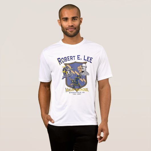 Robert E. Lee Springfield VA T-shirt (Voorkant volledig)