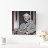 Robert E. Lee Square Wall Clock Vierkante Klok (Huis)