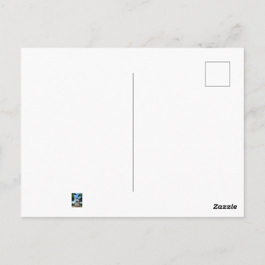 Robert E. Lee Statue Briefkaart (Achterkant)