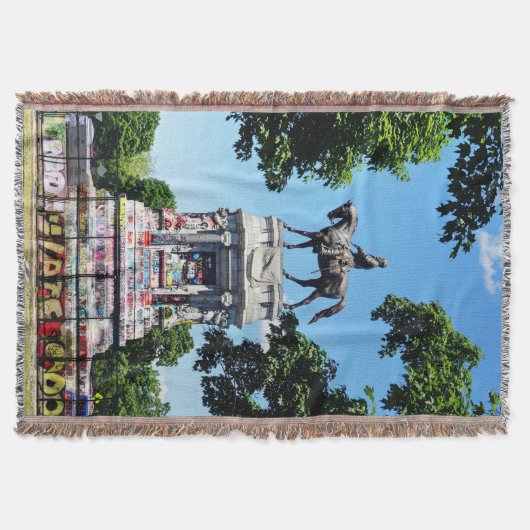 Robert E. Lee Statue Deken (Voorkant)