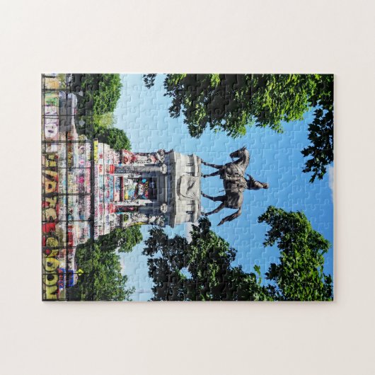 Robert E. Lee Statue Legpuzzel (Horizontaal)