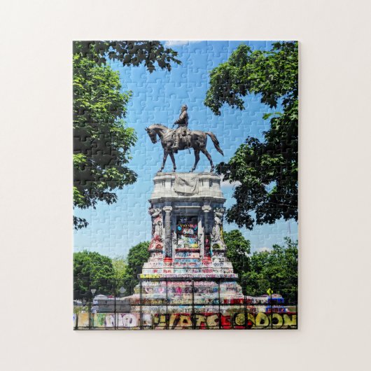 Robert E. Lee Statue Legpuzzel (Verticaal)