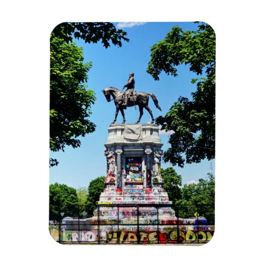 Robert E. Lee Statue Magneet (Verticaal)