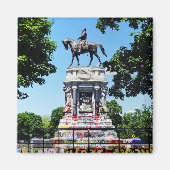 Robert E Lee Statue Magneet (Voorkant)