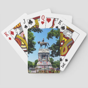 Robert E. Lee Statue Pokerkaarten