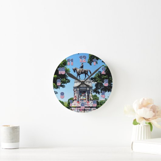 Robert E. Lee Statue Ronde Klok (Huis)