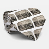 Robert E. Lee Surrenders aan Ulysses S. Subsidie Stropdas (Opgerold)