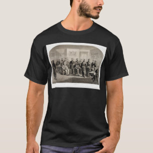 Robert E. Lee Surrenders aan Ulysses S. Subsidie T-shirt