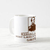 Robert E. Lee- Waarschijnlijk Secede. Koffiemok (Voorkant links)