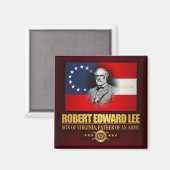 Robert E Lee (Zuid-Patriot) Magneet (Voorkant / Achterkant)