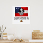 Robert E Lee (Zuid-Patriot) Poster (Keuken)
