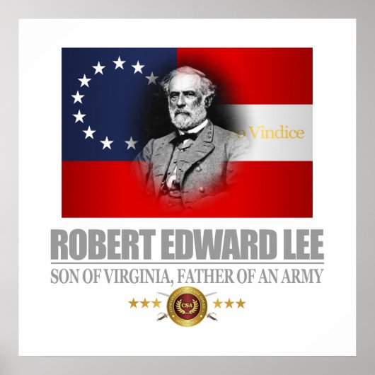 Robert E Lee (Zuid-Patriot) Poster (Voorkant)