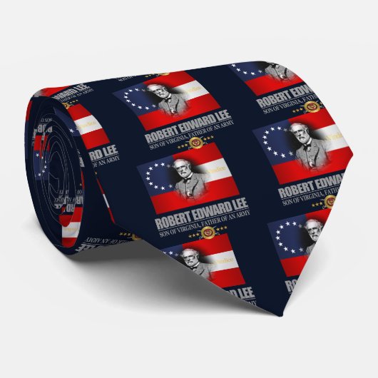Robert E Lee (Zuid-Patriot) Stropdas (Opgerold)