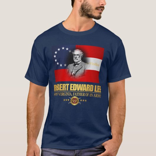 Robert E Lee (Zuid-Patriot) T-shirt (Voorkant)