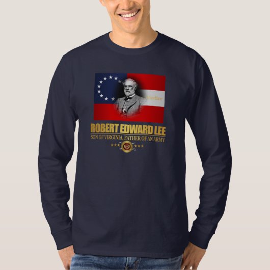 Robert E Lee (Zuid-Patriot) T-shirt (Voorkant)