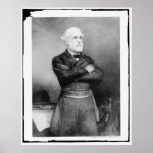Robert Edward Lee Foto van John Adams Elder Poster