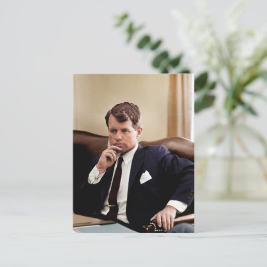 Robert F. Kennedy Briefkaart (Staand voorkant)