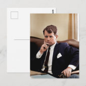 Robert F. Kennedy Briefkaart (Voorkant / Achterkant)