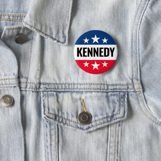 Robert F Kennedy JR 2024 - Ike design Ronde Button 5,7 Cm (In situ)