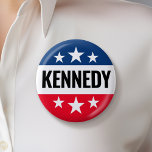 Robert F Kennedy JR 2024 -  Ike design Ronde Button 5,7 Cm<br><div class="desc">Een leuk ontwerp met Kennedy's naam in de stijl van de I Like Ike knop uit de geschiedenis. Een patriottisch sterrenontwerp voor Kennedy die zich kandidaat stelt voor het President in 2024.</div>